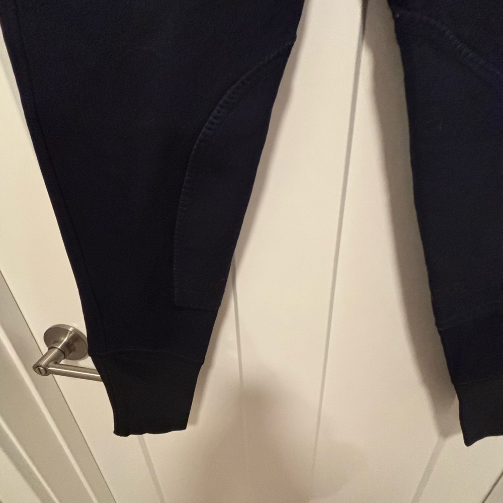 Bakers Black Joggers with Tan Plaid Detail - Picture 2 of 5
